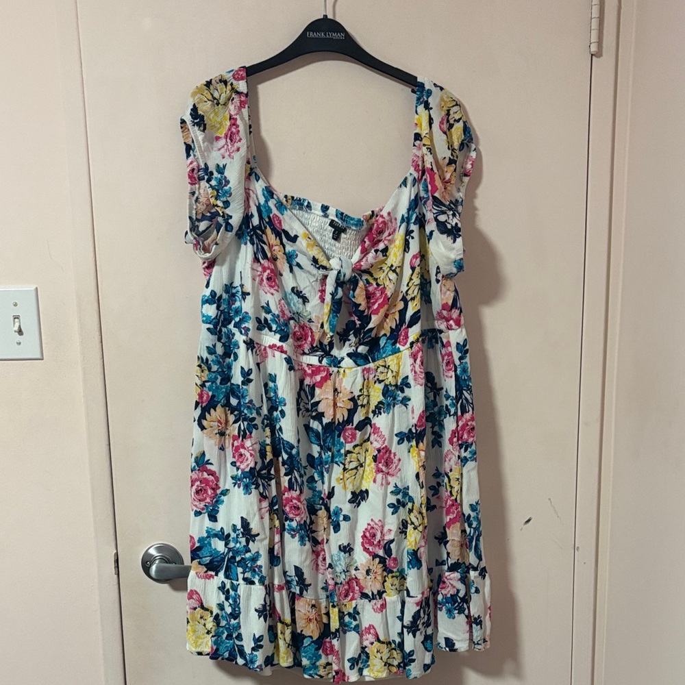 Torrid Multicolor Floral Dress